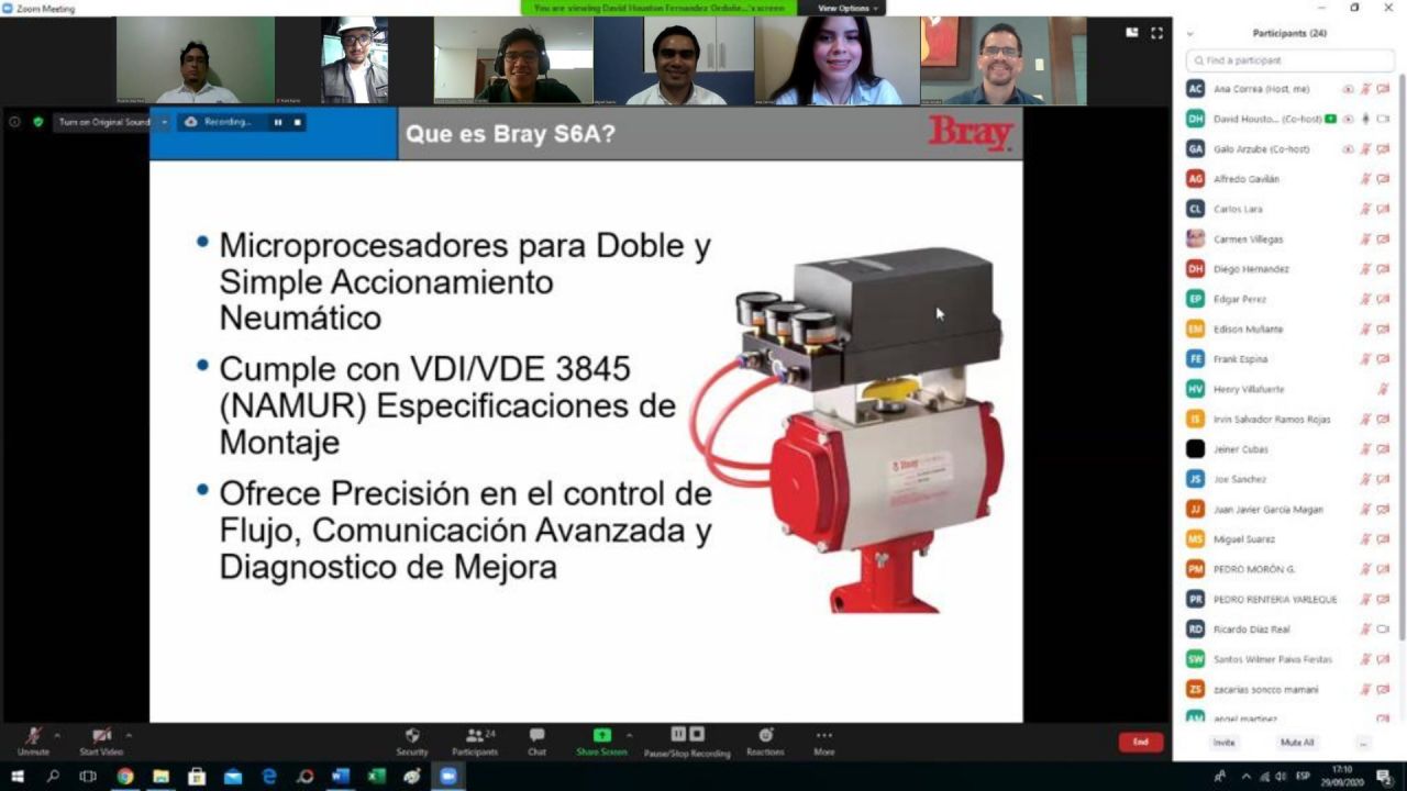 Webinars: Mayor confiabilidad en válvulas críticas utilizando posicionadores inteligentes