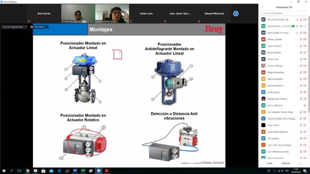 Webinars: Mayor confiabilidad en válvulas críticas utilizando posicionadores inteligentes